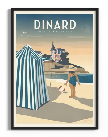 affiche-dinard-vintage-bretagne-yohan-gaborit