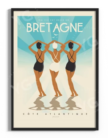 affiche-bretagne-vintage-la-vie-est-belle-yohan-gaborit