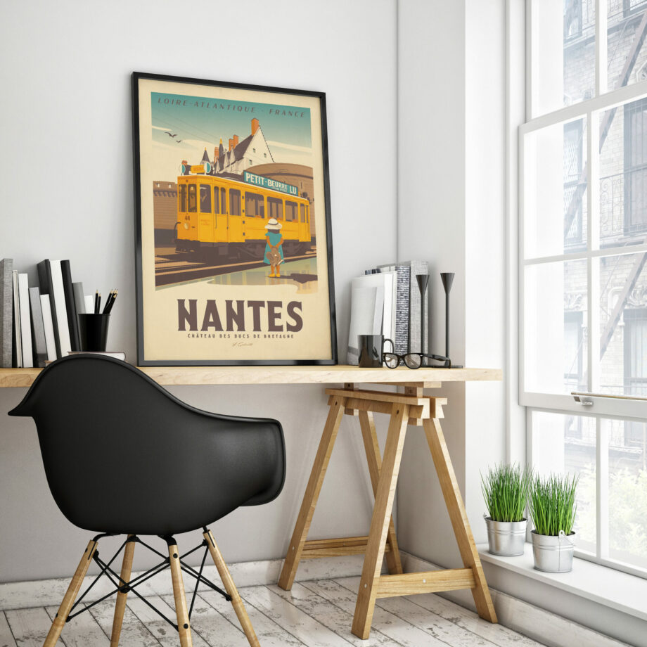 affiche-nantes-yohan-gaborit-vintage