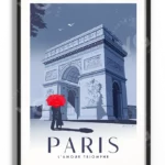 affiche-paris-amour-triomphe-yohan-gaborit