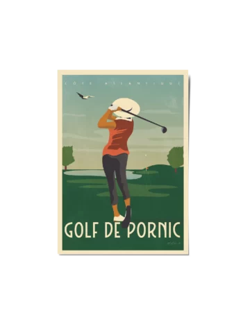 carte-postale-golf-de-pornic-yohan-gaborit copie