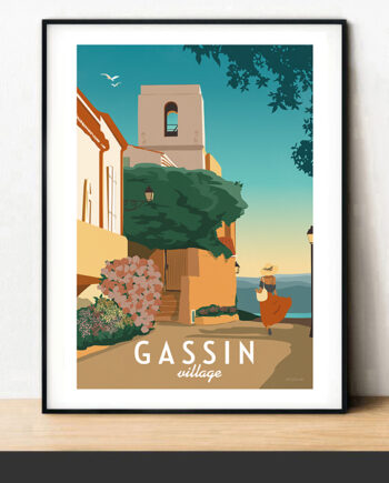 Affiche-gassin-village