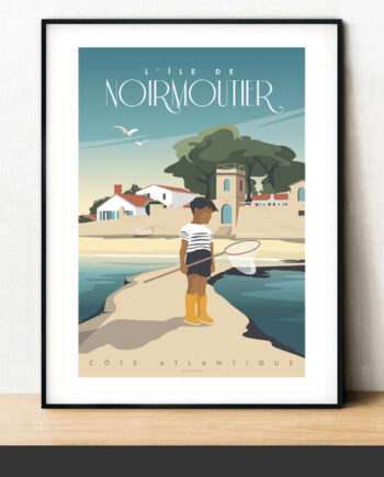 Affiche-Noirmoutier-le-vieil