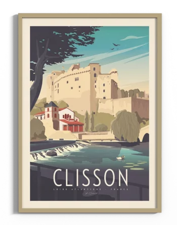 affiche-Clisson-vintage-yohan-gaborit